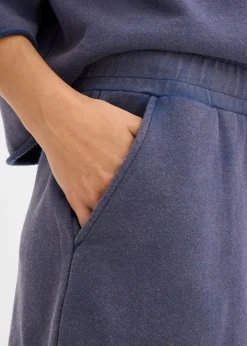 Pantalón corto de chándal de mezcla de algodón suave