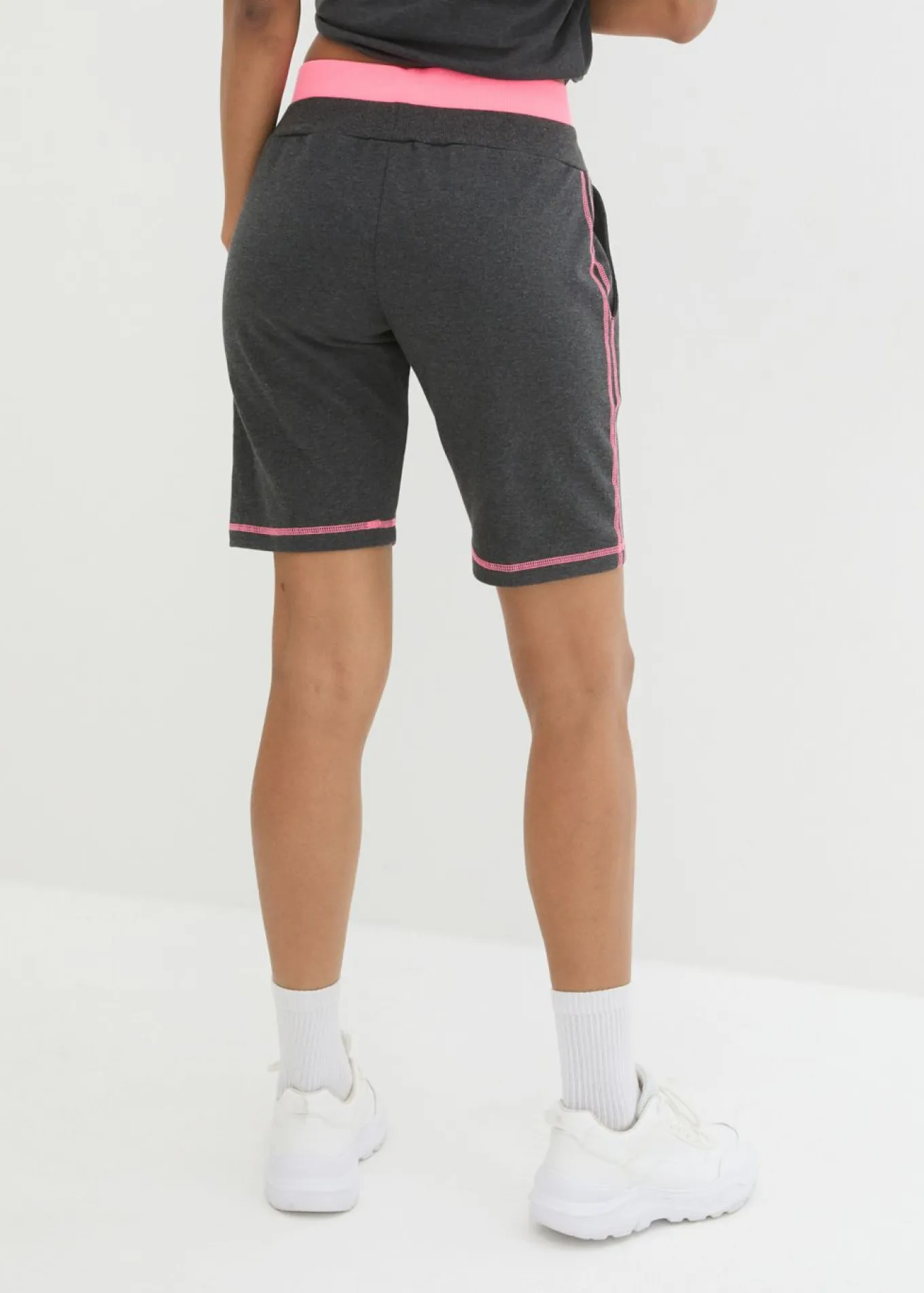 Pantalón corto de chándal de mezcla de algodón