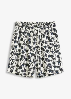 Pantalón corto de lino