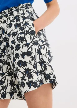 Pantalón corto de lino
