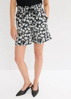 Pantalón corto de lino