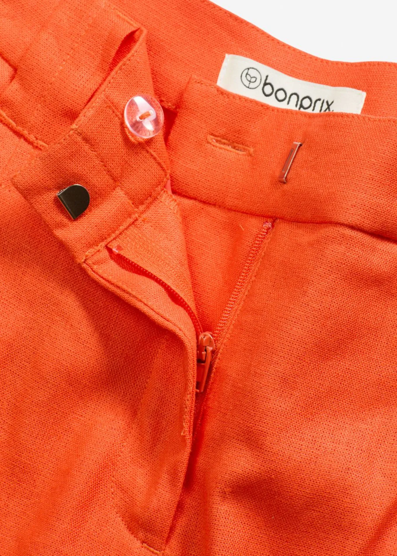 Pantalón corto de mezcla de lino ligero