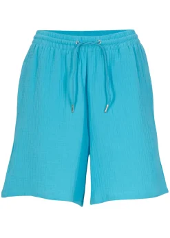Pantalón corto de muselina