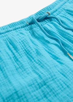 Pantalón corto de muselina