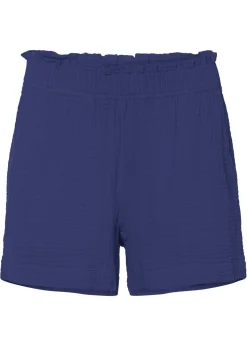 Pantalón corto de muselina de algodón puro