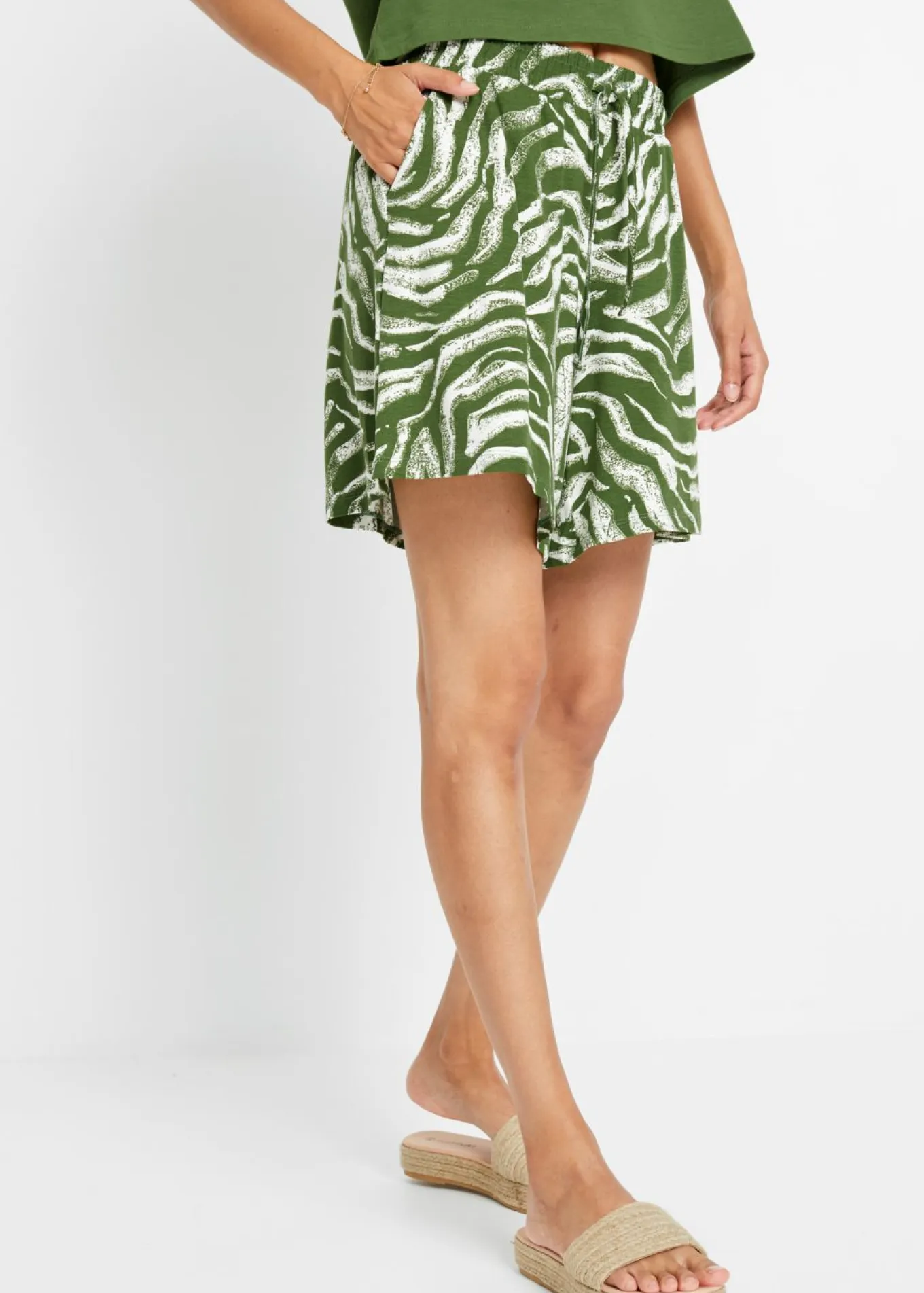 Pantalón corto de punto