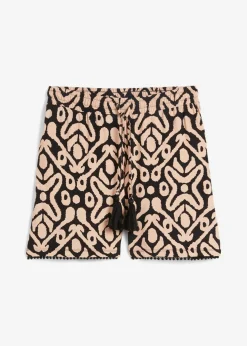 Pantalón corto de punto de mezcla de viscosa