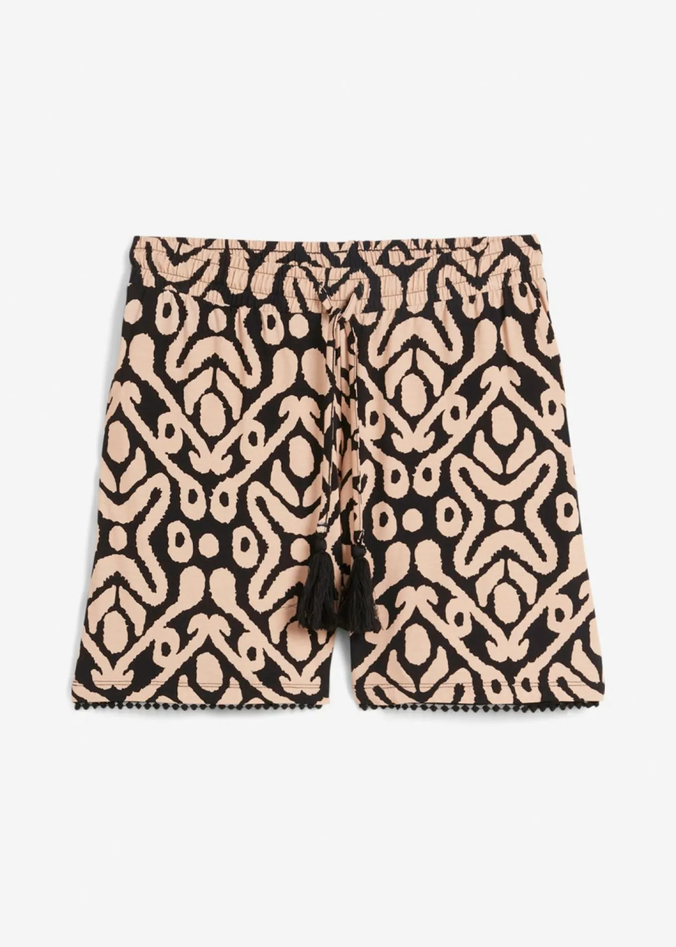 Pantalón corto de punto de mezcla de viscosa
