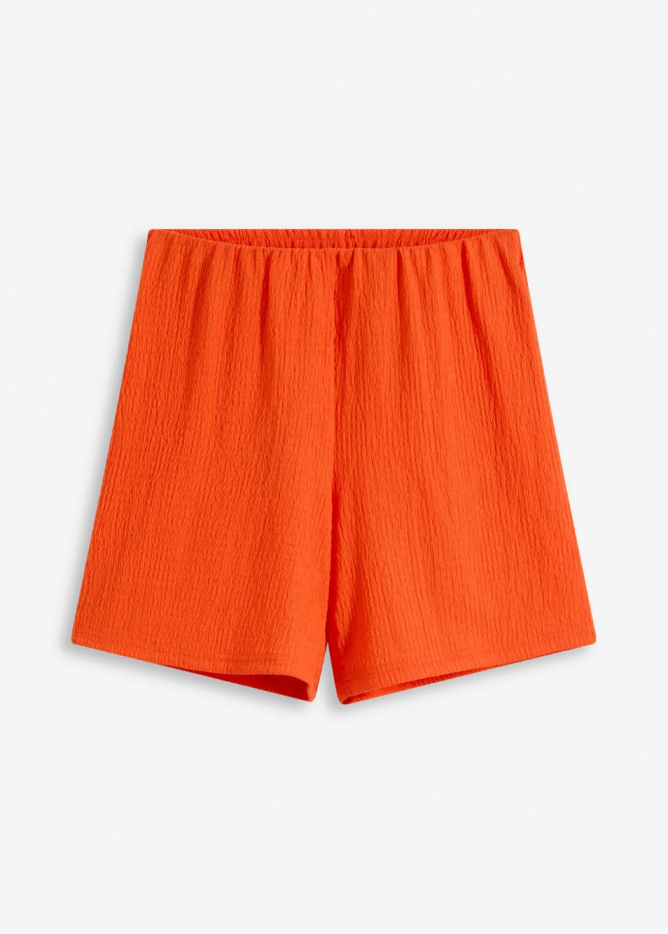 Pantalón corto de punto de crepé ligero