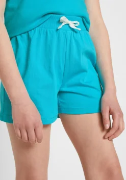 Pantalón corto de punto de algodón orgánico puro (3 unidades)