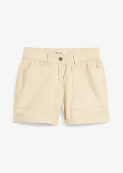 Pantalón corto de sarga