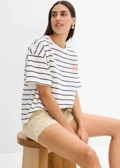 Pantalón corto de sarga