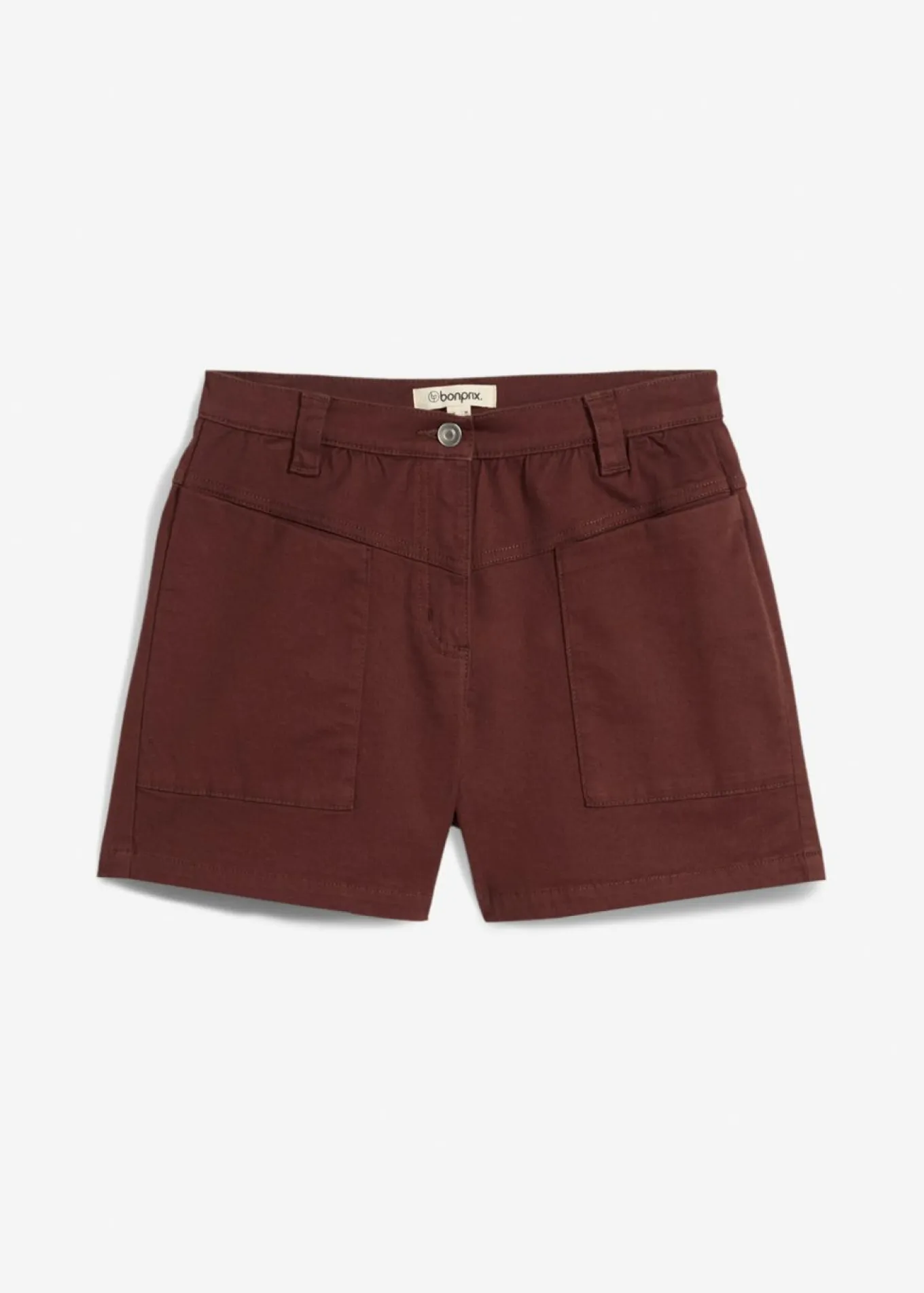 Pantalón corto de sarga