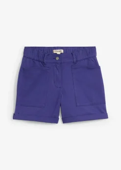 Pantalón corto de sarga