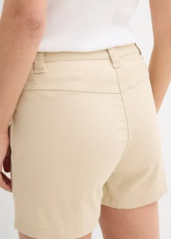 Pantalón corto de sarga