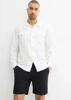Pantalón corto elegante con corte relajado