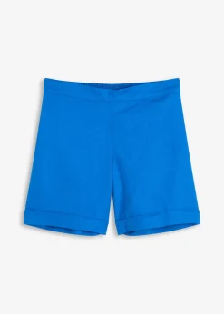 Pantalón corto sin cierre de mezcla de lino vaporoso