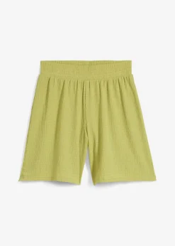 Pantalón corto sin cierre de crepé