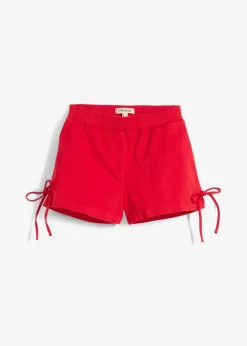 Pantalón corto sin cierre de mezcla de algodón elástico