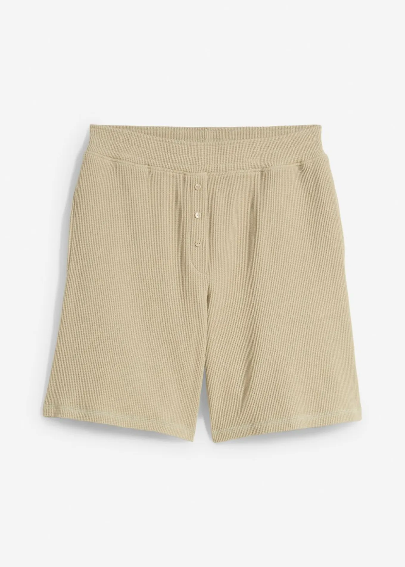 Pantalón corto sin cierre de algodón puro