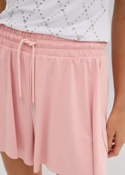 Pantalón corto sin cierre con diseño de tenis