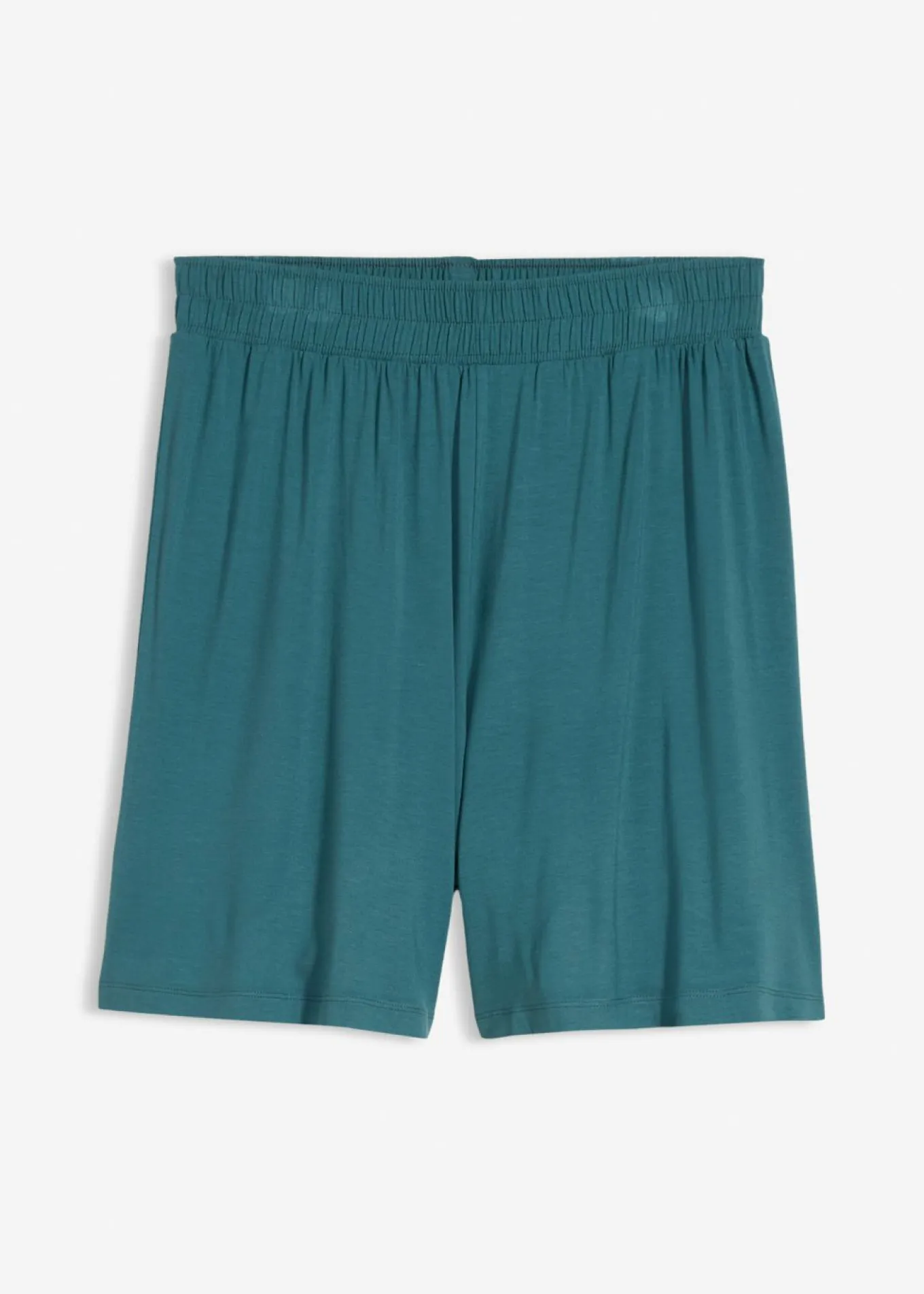 Pantalón corto sin cierre de mezcla de viscosa suave