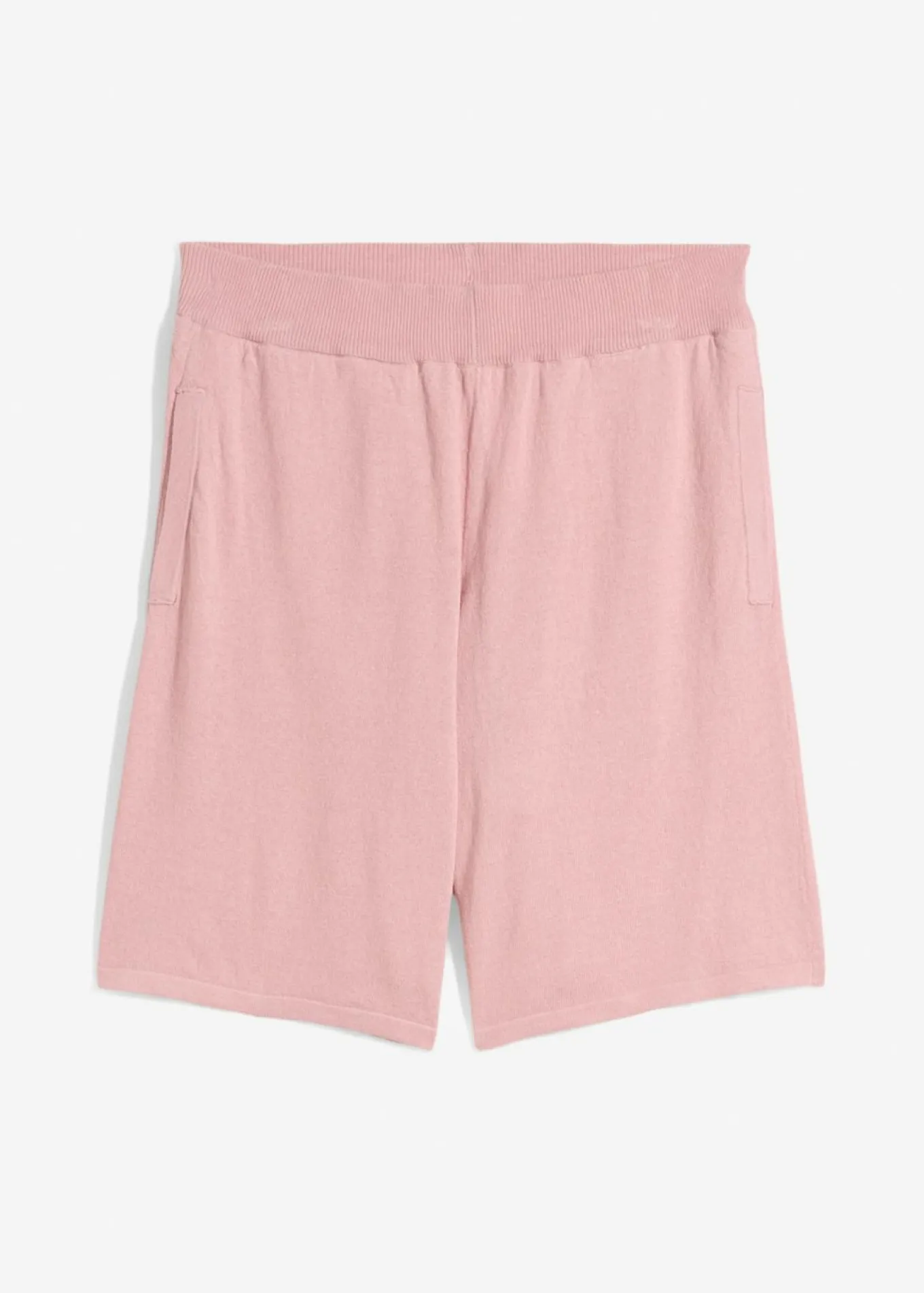 Pantalón corto sin cierre de punto fino