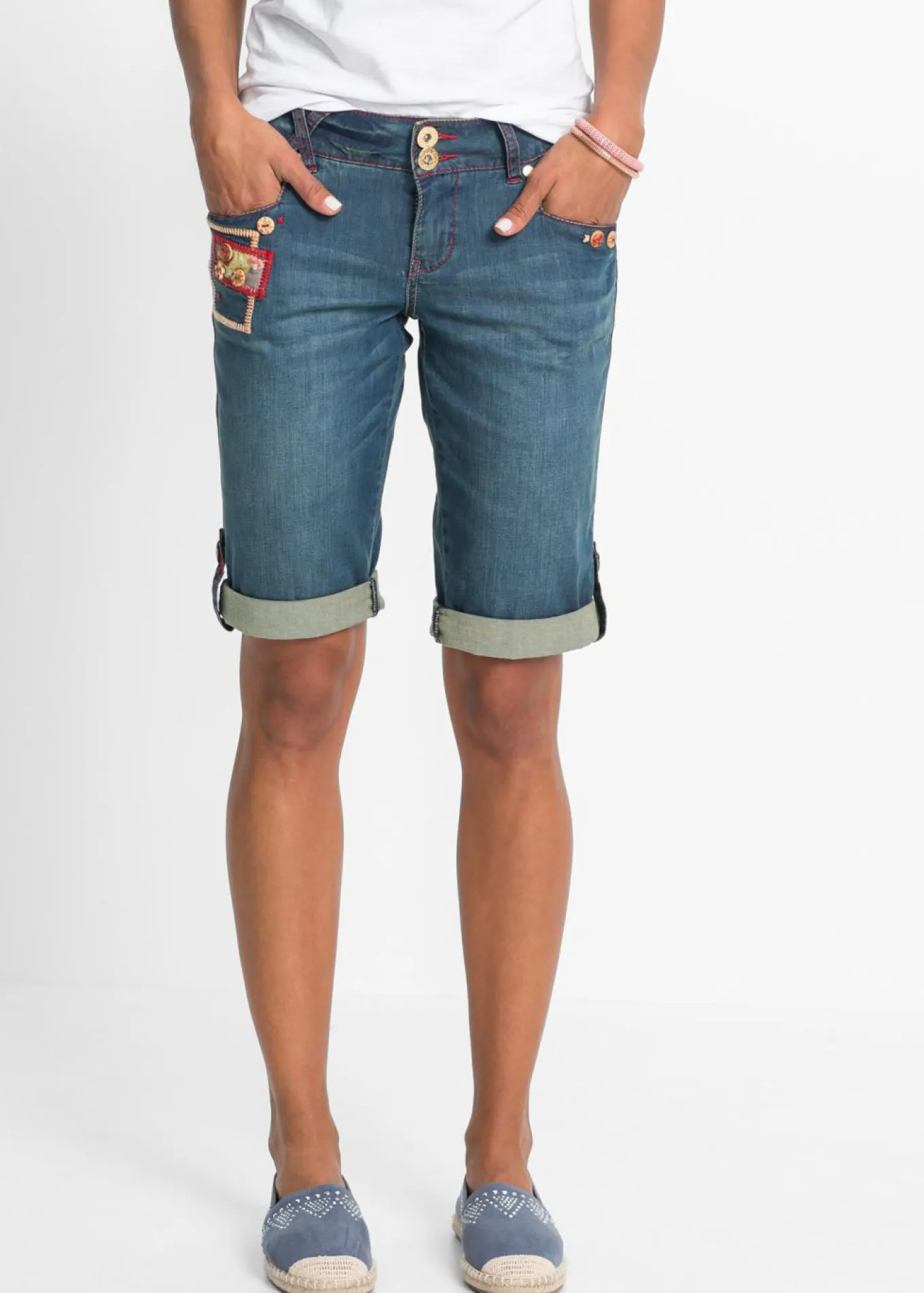 Pantalón corto vaquero