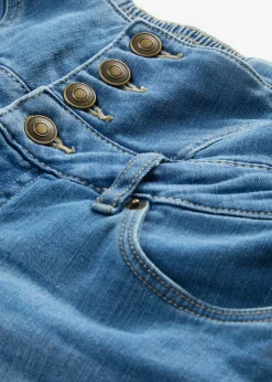 Pantalón corto vaquero de talle alto