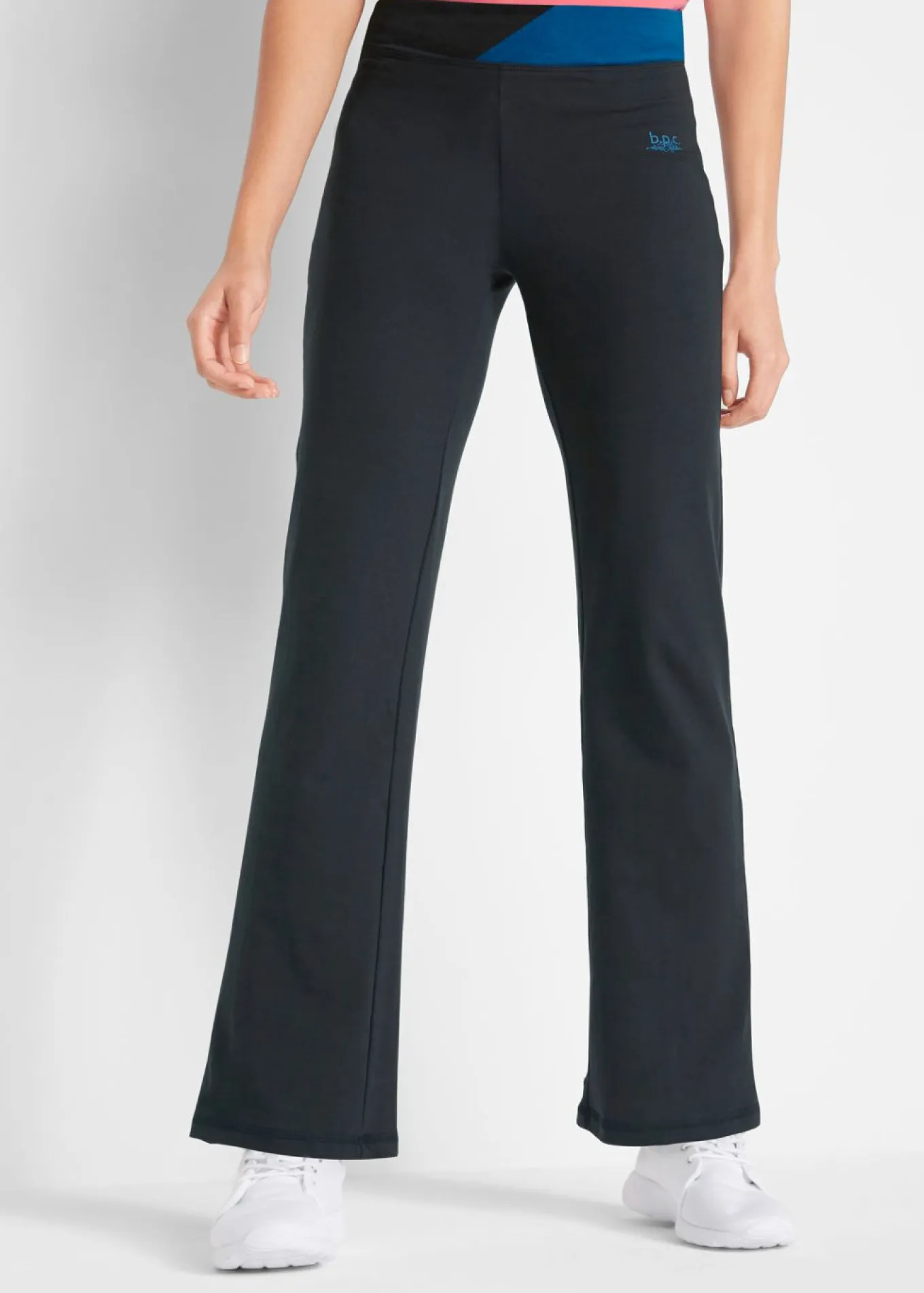 Pantalón de algodón acampanado