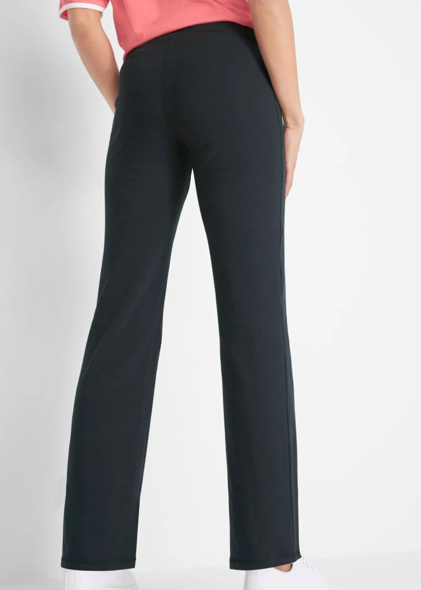 Pantalón de algodón acampanado