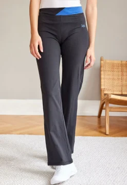 Pantalón de algodón acampanado