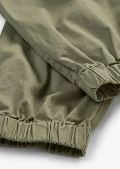 Pantalón de algodón elástico con estilo cargo