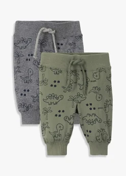 Pantalón de algodón orgánico puro (2 unidades)