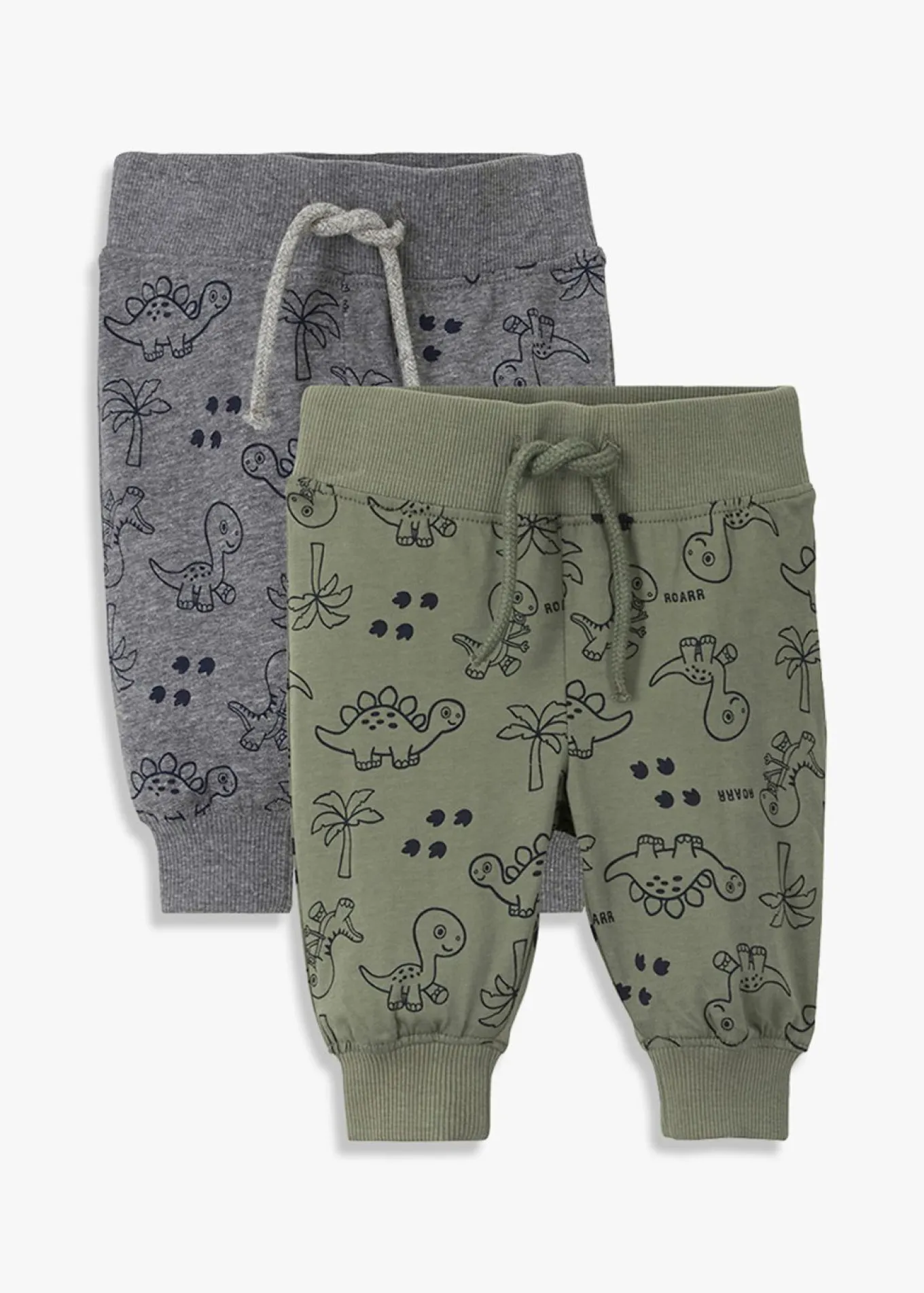 Pantalón de algodón orgánico puro (2 unidades)