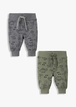 Pantalón de algodón orgánico puro (2 unidades)