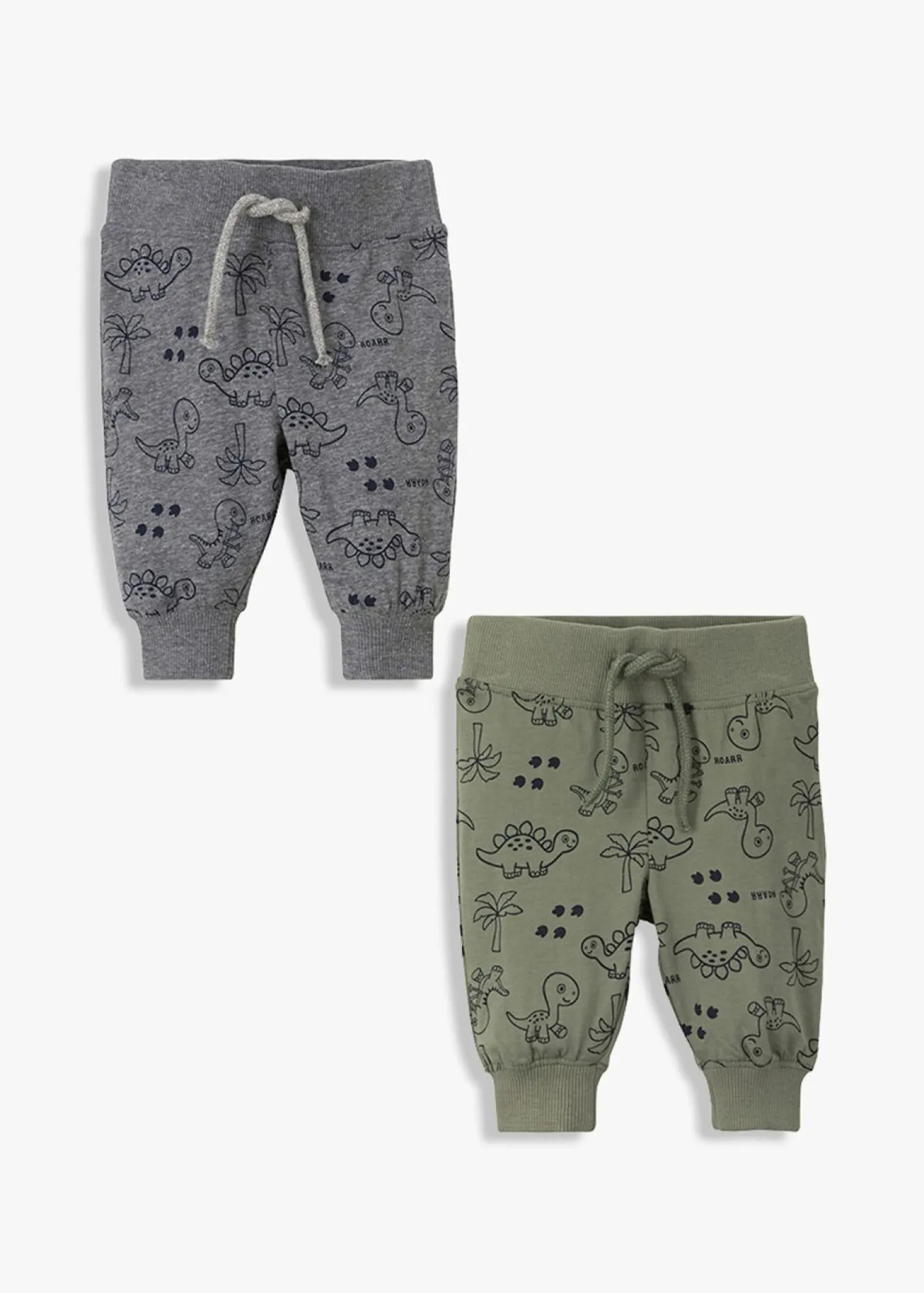 Pantalón de algodón orgánico puro (2 unidades)