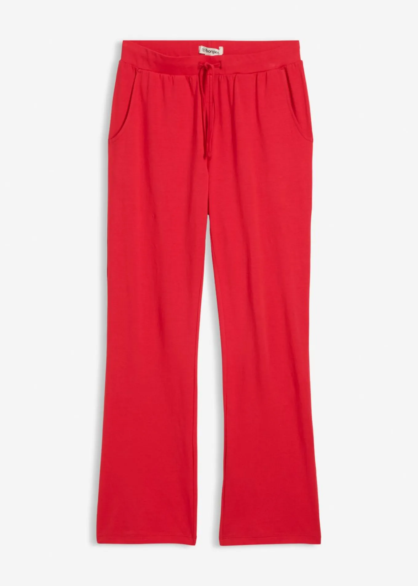 Pantalón de algodón orgánico puro con elástico