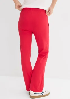 Pantalón de algodón orgánico puro con elástico
