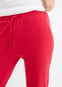 Pantalón de algodón orgánico puro con elástico