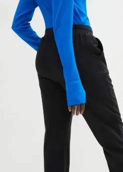 Pantalón de algodón orgánico puro con elástico