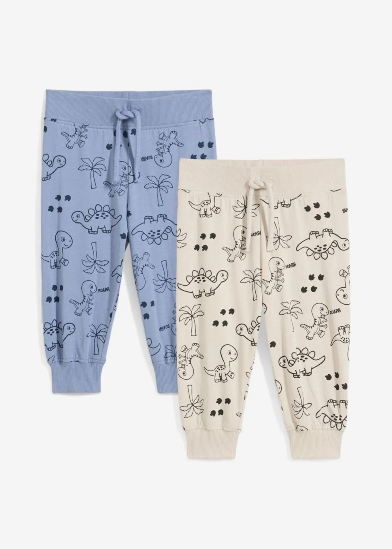 Pantalón de algodón orgánico puro (2 unidades)