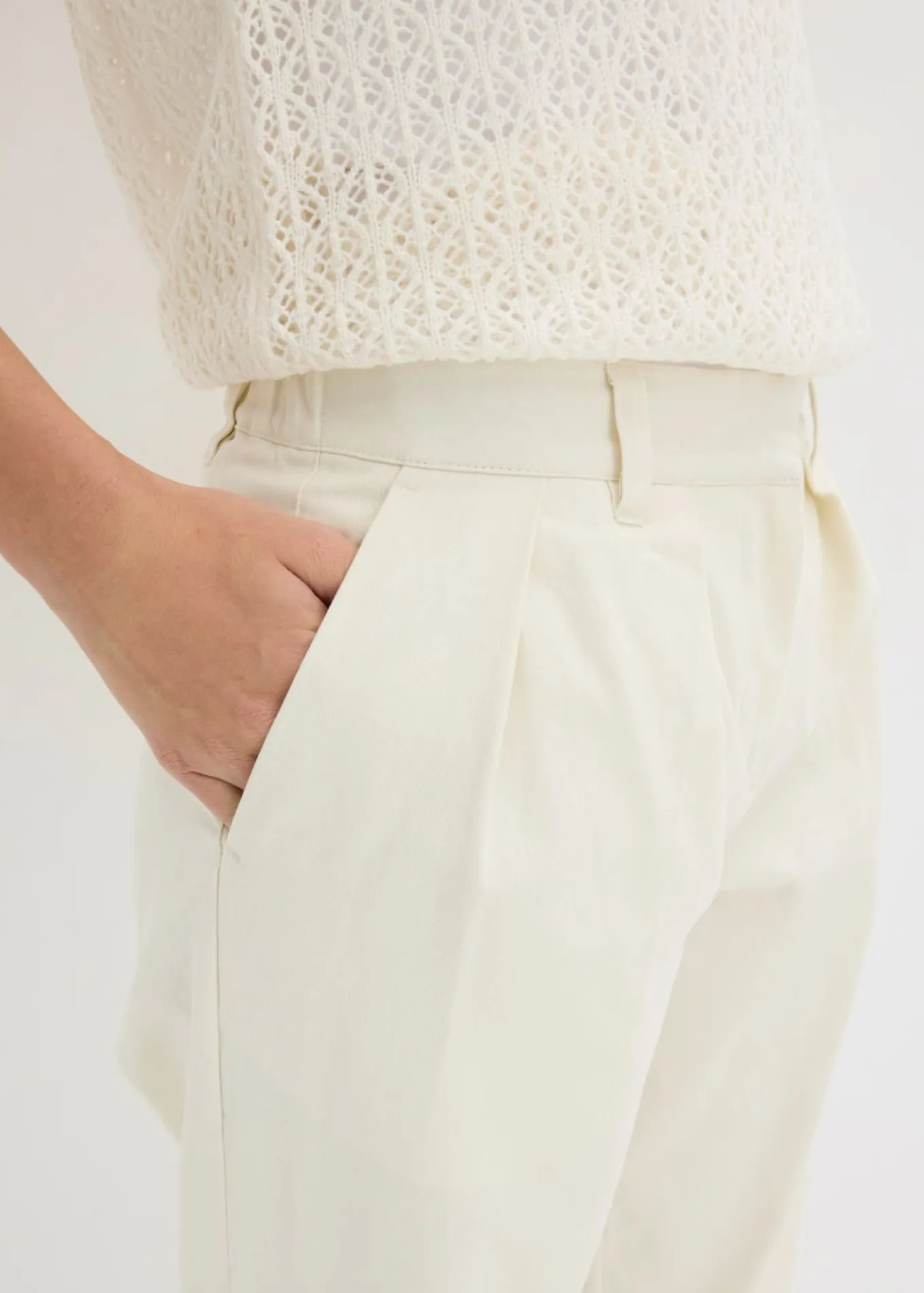 Pantalón de algodón puro