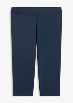 Pantalón de baño capri con cinturilla elástica