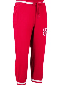 Pantalón de chándal 3/4 de mezcla de algodón