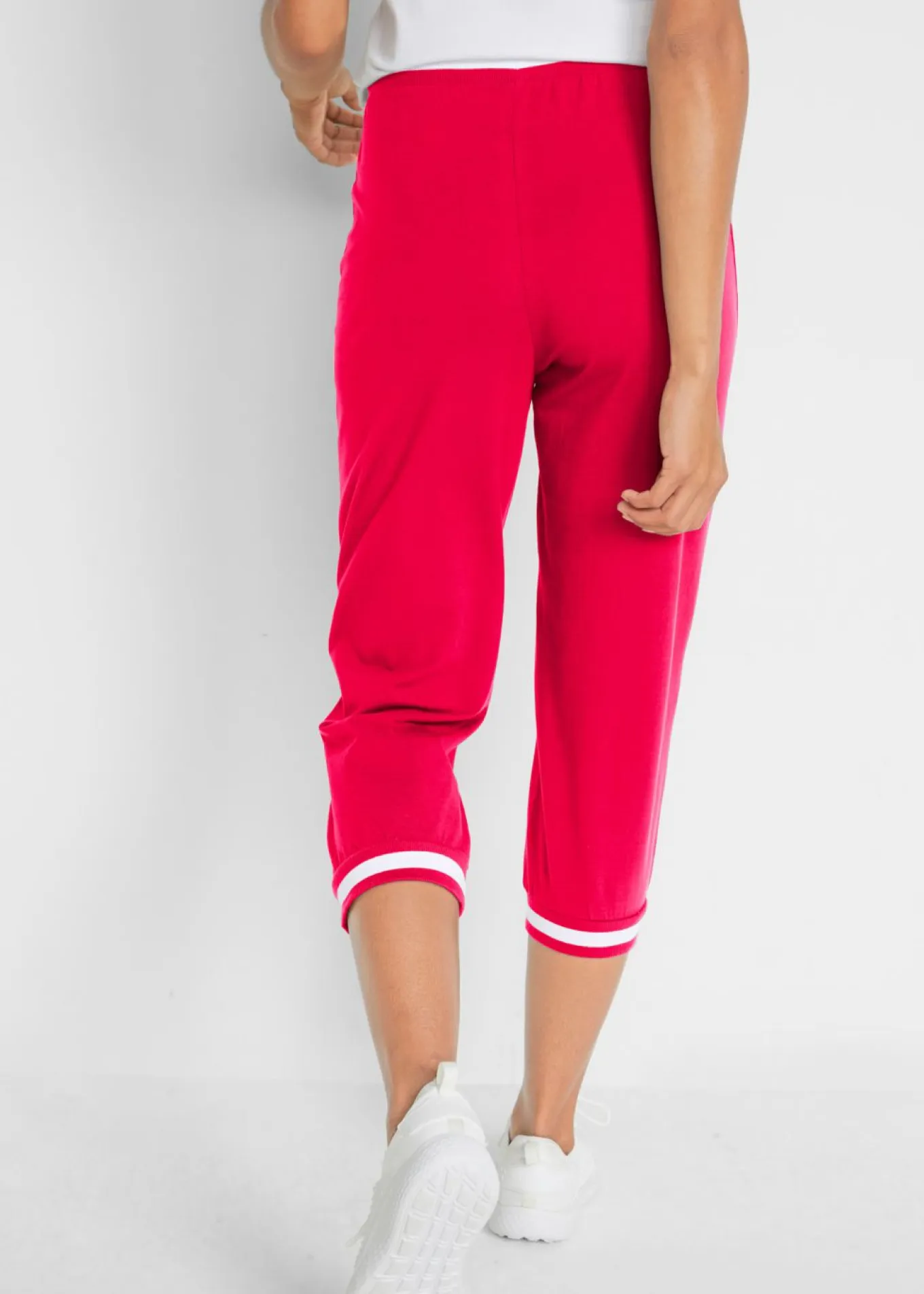 Pantalón de chándal 3/4 de mezcla de algodón
