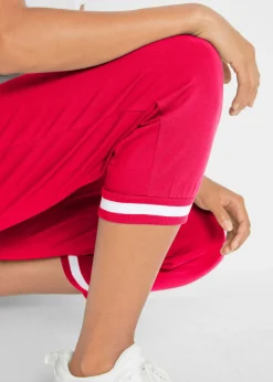 Pantalón de chándal 3/4 de mezcla de algodón