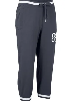 Pantalón de chándal 3/4 de mezcla de algodón