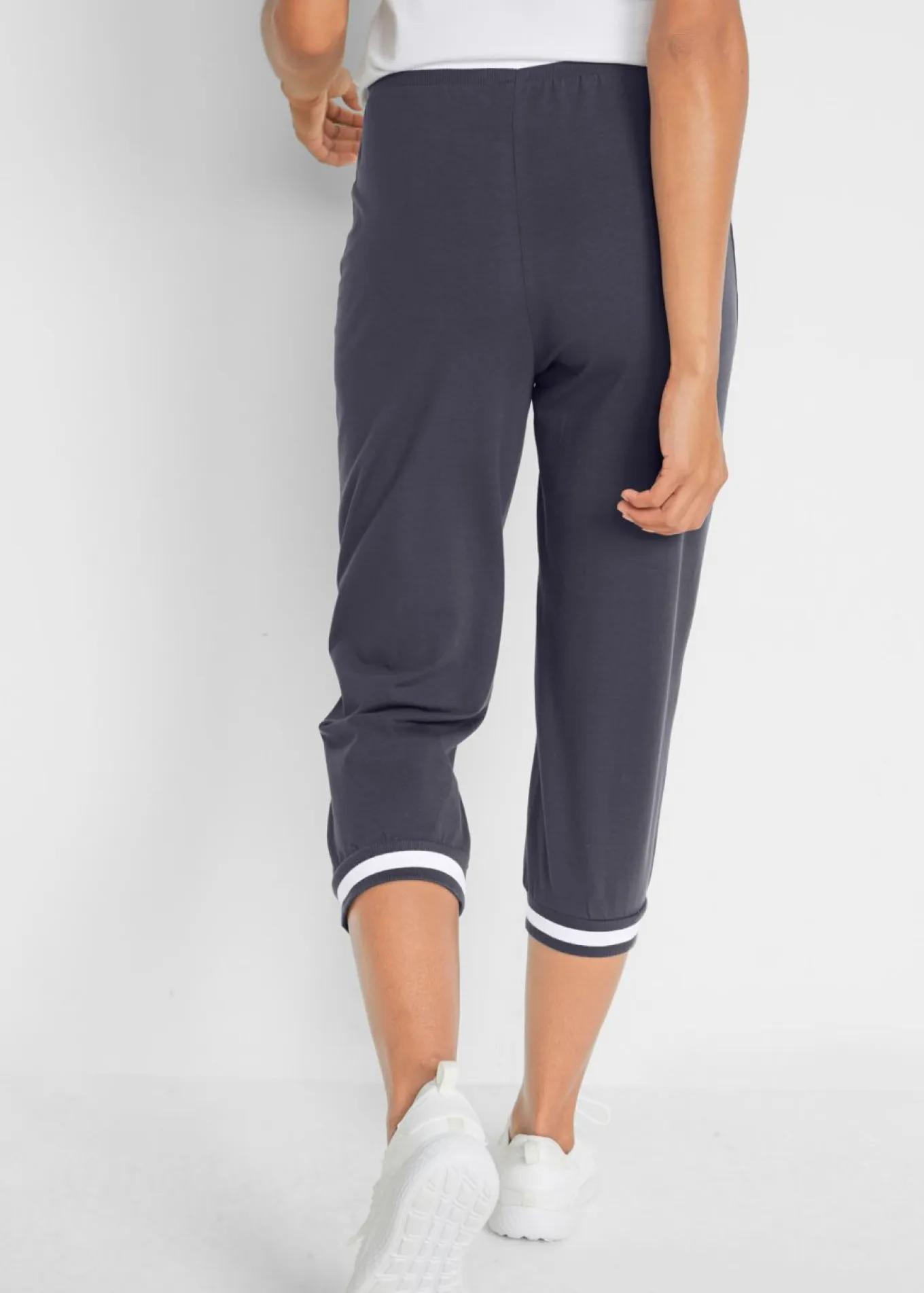 Pantalón de chándal 3/4 de mezcla de algodón