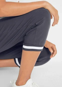 Pantalón de chándal 3/4 de mezcla de algodón